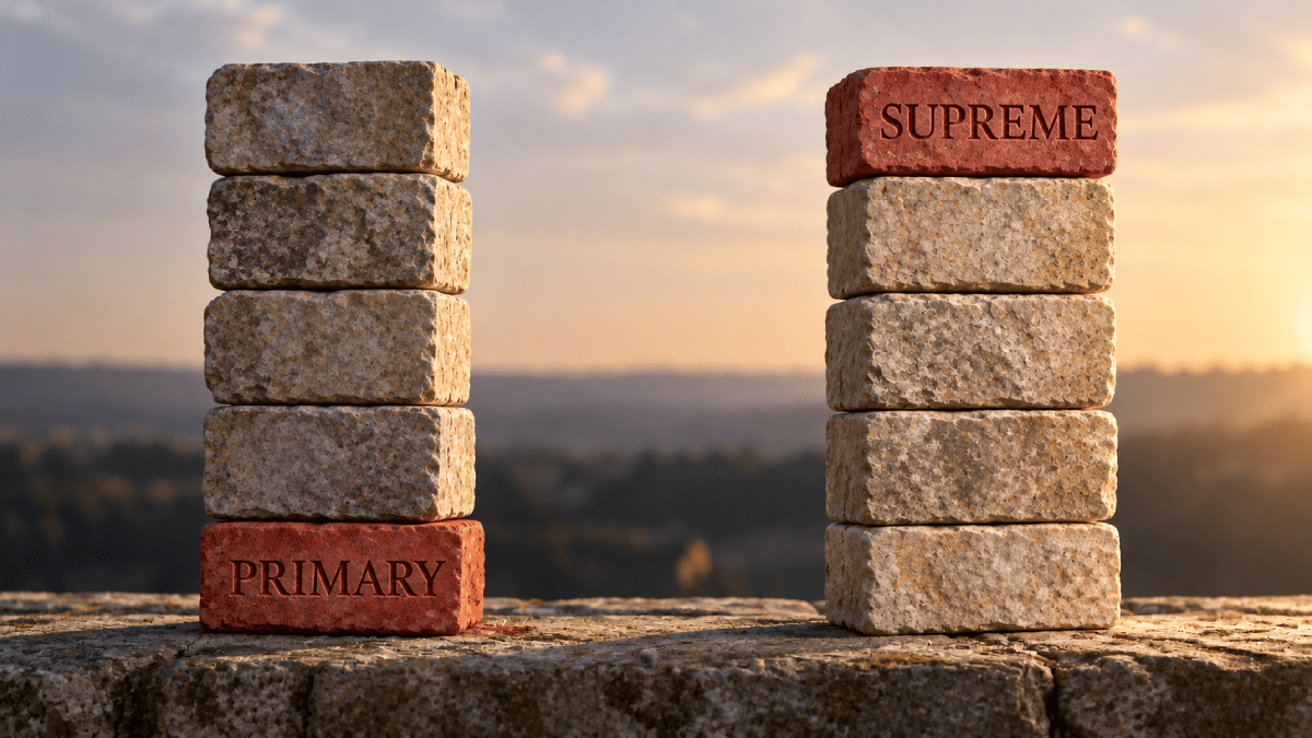 Primacy, Not Supremacy