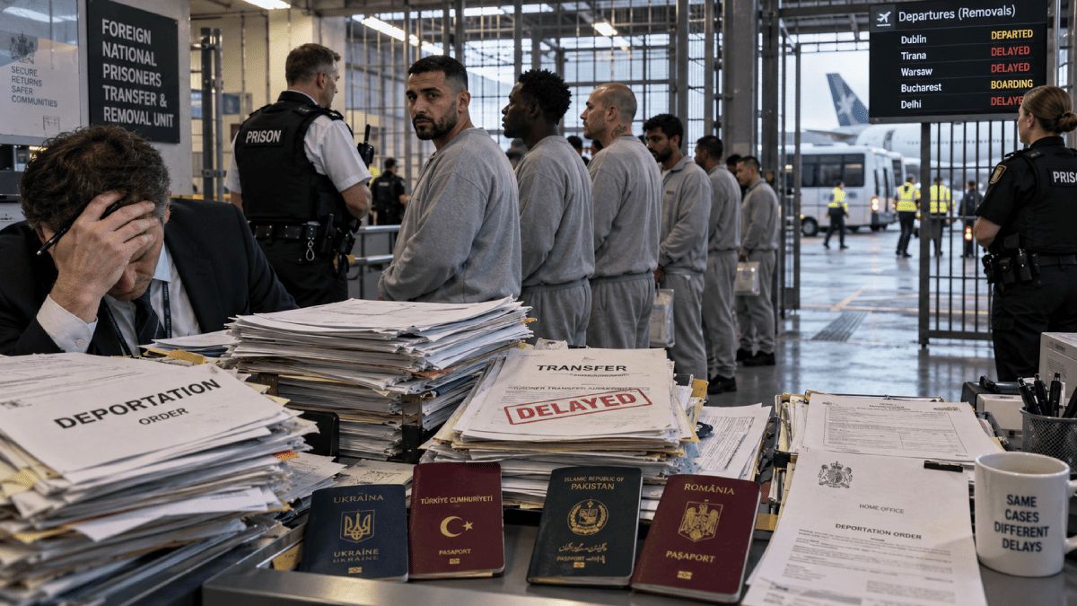 Whitehall Cannot Organise The Deportation Of 10,000 Criminals In A Capacity Crisis