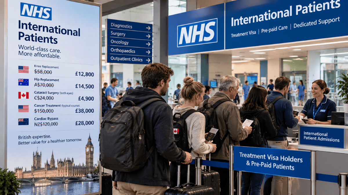 Weaponising The NHS To Exploit Global Medical Tourism
